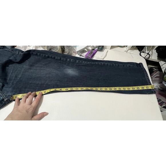 Levi's 514 Jeans Straight Leg Regular Fit Blue Denim Pants Casual Mens 34x30" - Picture 11 of 13